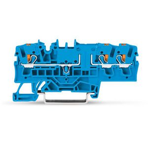 3-draads rijgklem Met Druk 2,5 mm² blauw 2202-1704 VVE=50