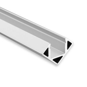 LED profiel PO23 L=2mtr. LED strips max. 11mm