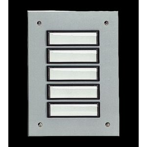 Etageplaat Aluminium inbouw 5-voudig weersbestendig
