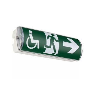 Doos a 20st. EM253C SM BKD EXIT SIGN NM3 ELW IP65 WH