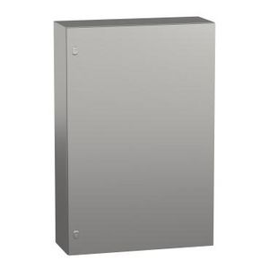 Kast Volle deur 1200x800x300mm RVS 304L Scotch B Spacial S3X