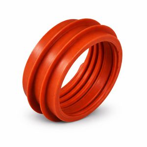 Silicone afdichtring INOX Gastec QA Ø100-110mm