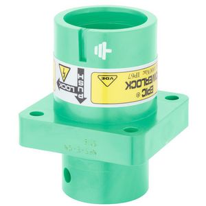 Ronde connector EPIC POWERLOCK A6 C PE/GN QP M12