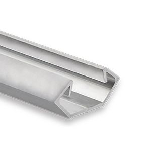 LED profiel PO23n L=2mtr. LED strips max. 11mm alu