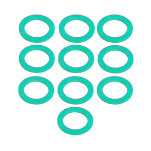 Set a 10st. Serv. set pakk.ring 3/4" afd. gasblok onder