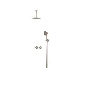Afbouwdeel regendouche IVY combiset Bond 3 inbouwthermostaat symmetry gebor. nickel CSB3EXGNBBBA excl. inbouwbox