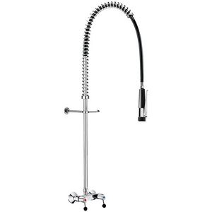 Voorspoelkolom zwart +muurmengkrn +sproeier 433009 +z. krn