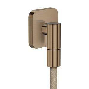 Muuraansluitbocht AXOR Wall outlet Fine softsquare Brushed Bronze