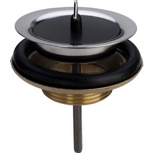 Afvoerplug Spec. 2x80 messing/blank