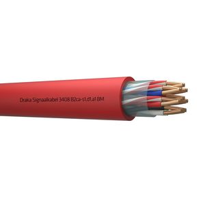 Haspel a 500m. signaal kabel B2ca rd# 8x2x0,8mm 3408 BM