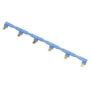 Doorverbindstrip voor 6 aansluitvoeten S.94.P3 blauw