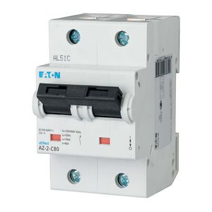 installatieautomaat (MCB) AZ C-karakteristiek 80A 2-polig 20kA