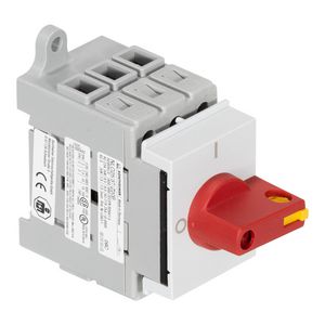 Hoofdschakelaar nood-uit 16A 3-polig DIN-rail montage A532250