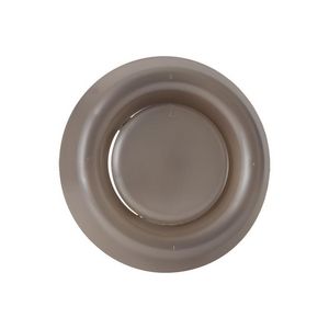 Afzuigventiel+klemmen Ø100/125mm RVS