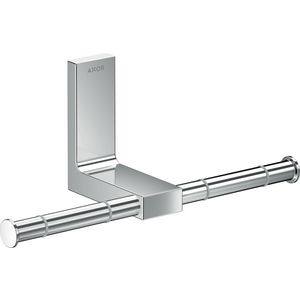 AXOR Universal Rectangular dubbele closetrolhouder chroom