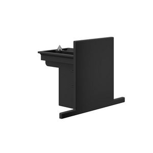 Eindkap ONE TRACK inbouw 9004-R/B zwart VVE=5