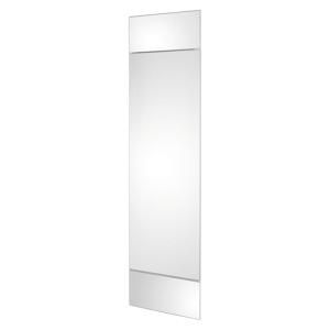 DOMO CENTER - DEUR EN 2 PANELEN - SPIEGELAFWERKING - H. 1500