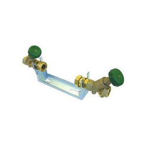 Voorgemonteerde aansluitconsole watermeter DN25