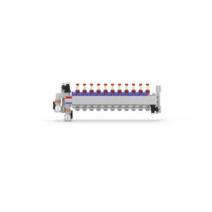 Vloerverwarmingsverdeler polyamide 11-groeps insteek 16mm RAUTHERM SPEED HKV-D P