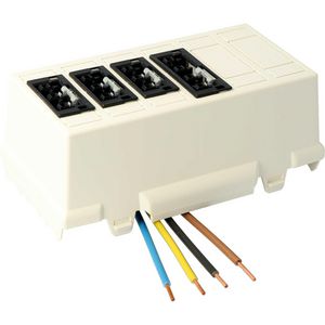 Deksel voor dozen voor montage BKWA 3x3p 1x4p VVE=10