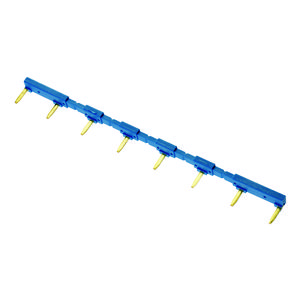 Doorverbindstrip voor 8 aansluitvoeten S.95.03 blauw