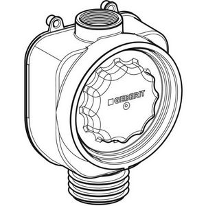 Inbouw-roterende sifon d=42mm di=32mm