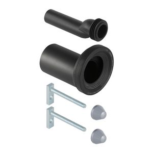 Aansluitgarnituur / verhogingsset tbv wandcloset versprongen 25mm verhoging