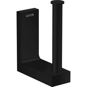 AXOR Universal Rectangular reserveclosetrolhouder mat zwart