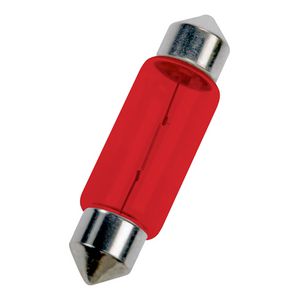 Signaleringslamp S8.5 Festoon 11X39 24V 3W rood VVE=10