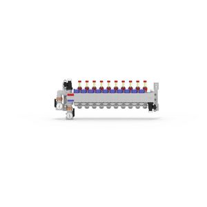 Vloerverwarmingsverdeler polyamide 10-groeps insteek 16mm RAUTHERM SPEED HKV-D P