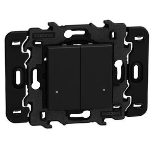 Light Now WN - zender 2dk opbouw - zwart