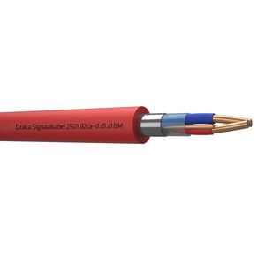 Haspel a 1000m. signaal kabel afg B2ca rd# 1x2x0,8mm 2501 BM