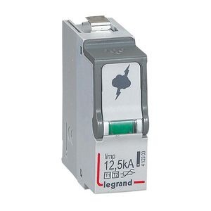 Vervangcassette T1 + T2/12.5kA overspanningsbeveiliger