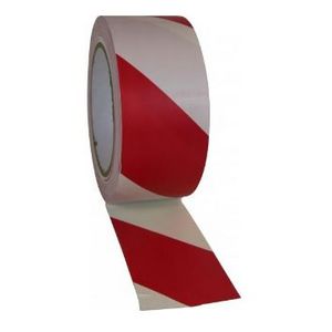 Premio PVC vloermarkeringstape 50mmx33m rood/wit