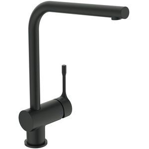 keukenmengkraan m hoge uitloop bluestart silk black (mat zwart) BC174XG