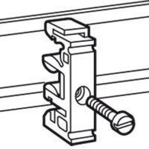 Klem rond 6mm voor rail VVE=100