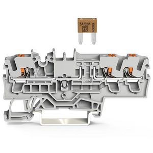 3-draads zekeringsklem platte mini autozekering 2202 VVE=50