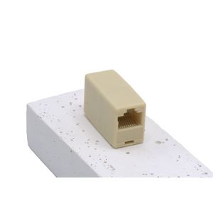 MODULAR COUPLER 1:1 RJ45 female female