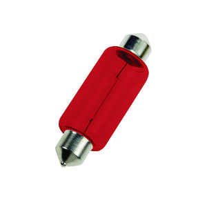 Signaleringslamp S8.5 Festoon 15X44 12V 1.2W rood VVE=10