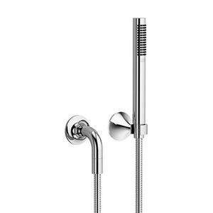 VAIA douchegarnituur met rozetten dark platinum matt