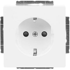 Wandcontactdoos randaarde kv centraalplaat inbouw s-studiowit 2CKA002013A5440 (20 EUCRB-84)