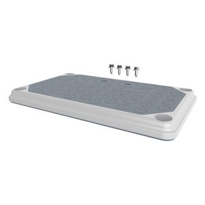 Flensplaat, F3A, IP55, kunststof, 2K-doorsteek, 44x 3-14mm,