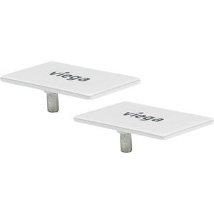 Kappenset RVS/wit
