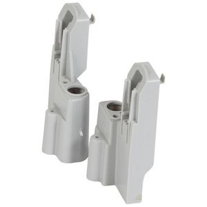 Set a 2st. Houders enkelvoudig voor klemmenblok
