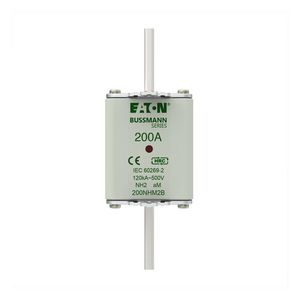 Zekering laagsp. 200A AC 500V NH2 aM dubbele melder VVE=3