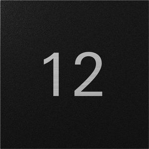 Info-mod. System 106 zwart m(gel.)