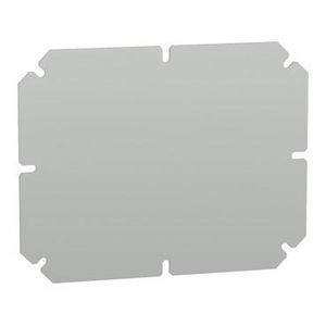 Isolerende montageplaat voor kasten 225x175mm Ø2,5mm