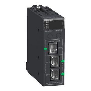 Ethernet mod Modicon M580 3 subnets IP Forwarding function