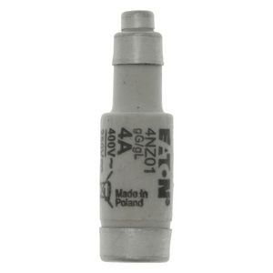 Zekering laagspanning 4A AC 400V D01 gL/gG IEC traag VVE=10