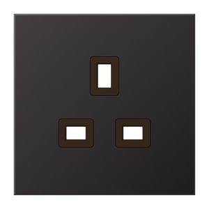 Wandcontactdoos afdekking BS 13A PL LS-Dark